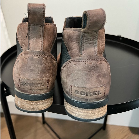 SOREL Emelie Chelsea Waterproof Ankle Boot Cattail—WOMENS SIZE 7.5 - Picture 4 of 8